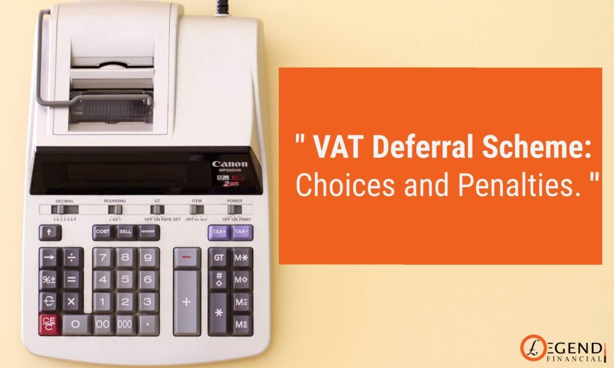VAT Deferral Scheme