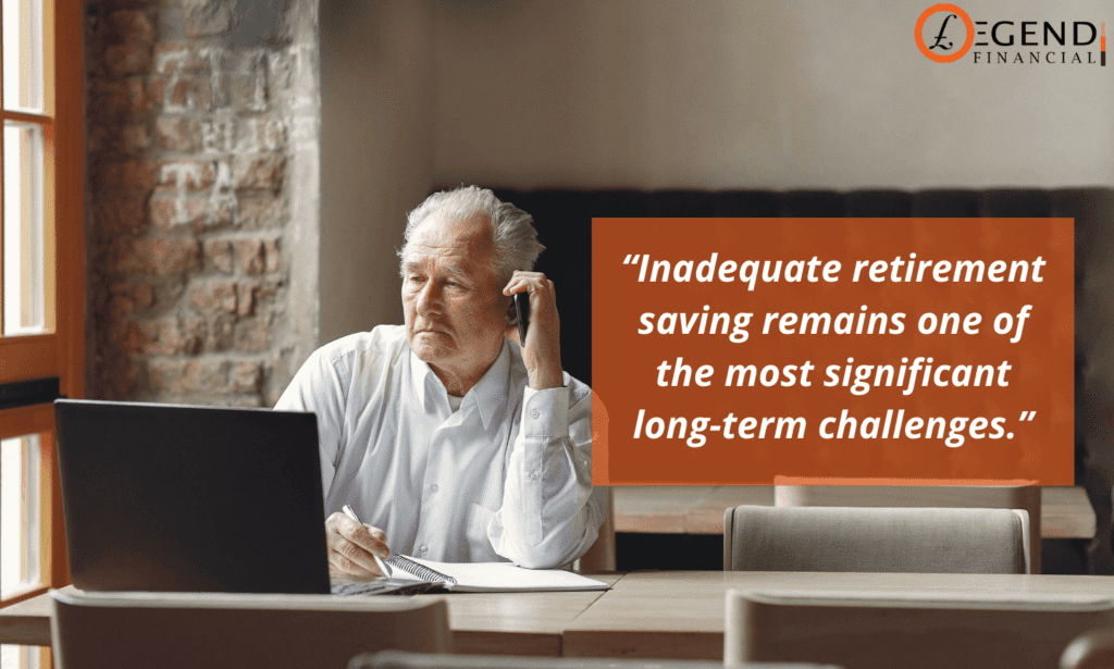 Inadequate retirement saving