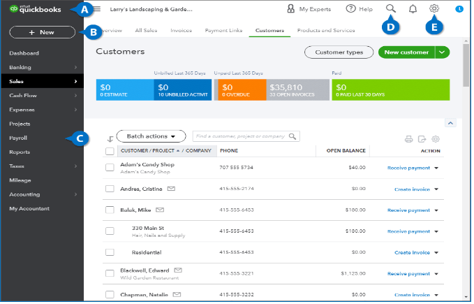 Quickbooks Online 