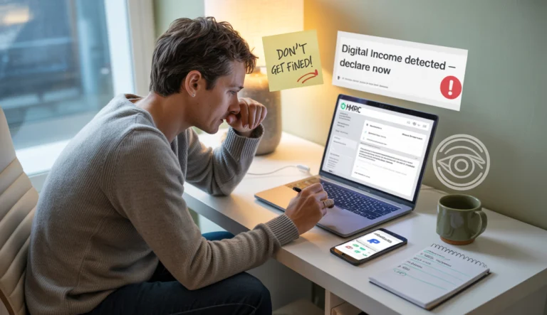 Don't Get Fined! HMRC's Digital Eye is on Your Online Income. 